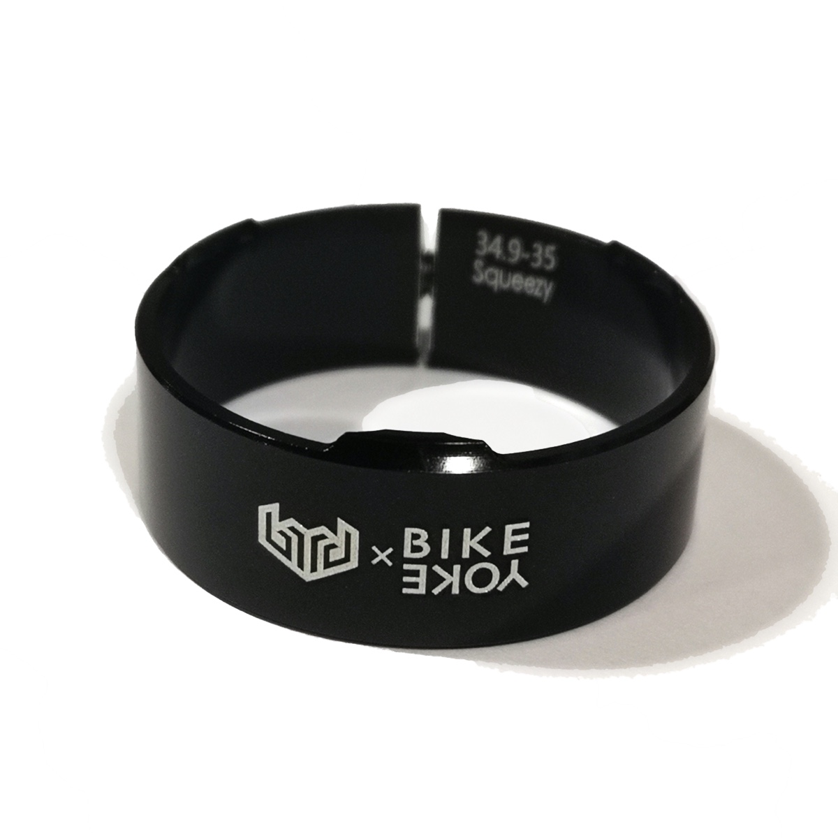 Bike Yoke Collab Squeezy Seat Clamp, 34.9 Black (7g)